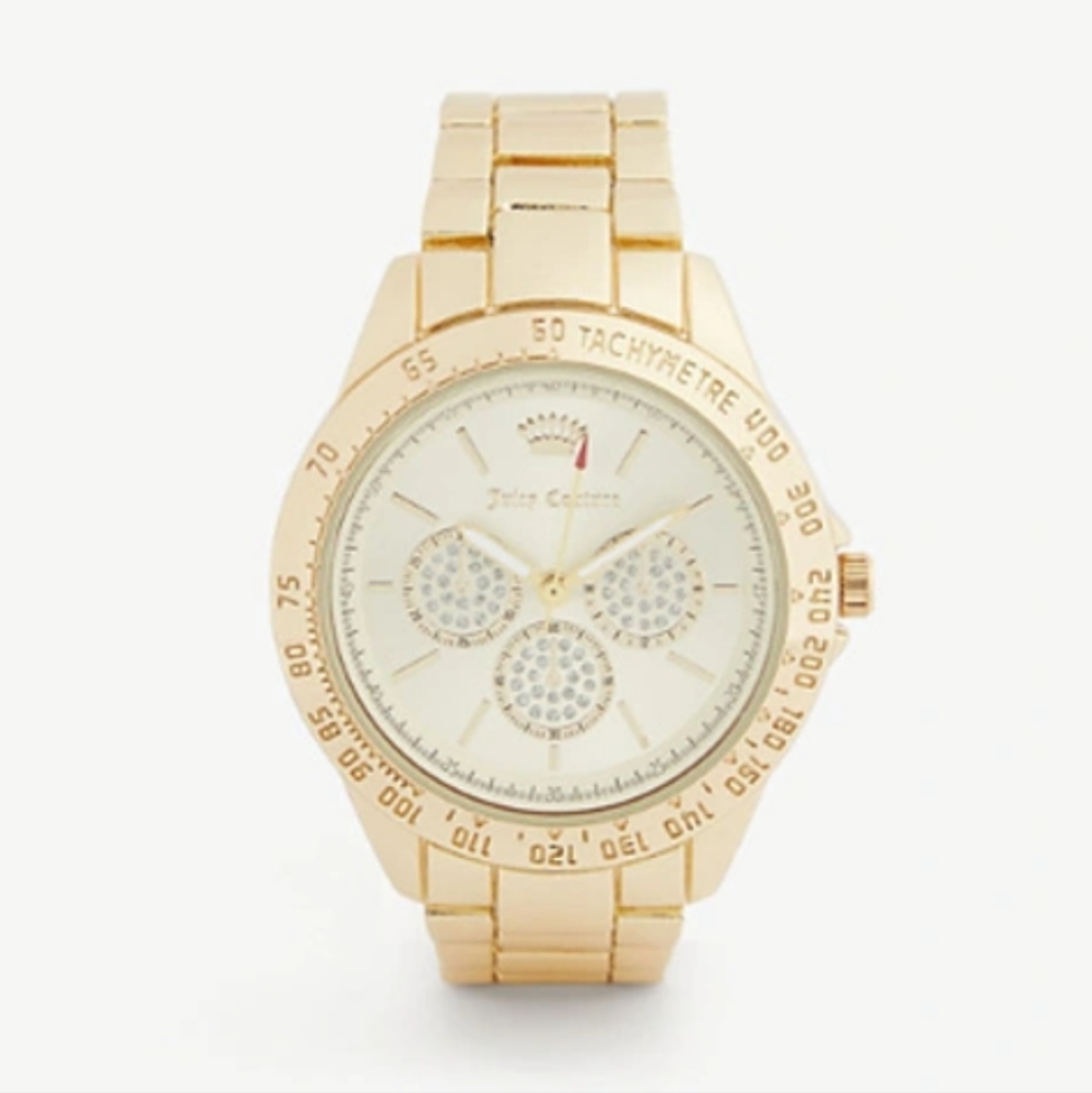 Juicy Couture Gold Tone Watch MSRP $125